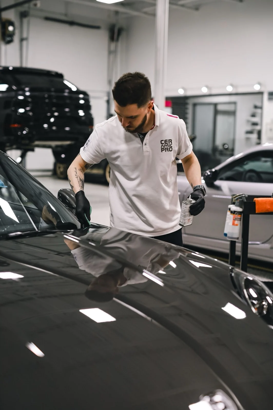 Финишная обработка кузовной детали